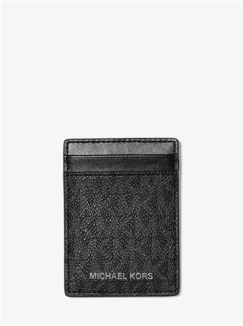 michael kors kortholder|Logo Card Case with Bill Clip .